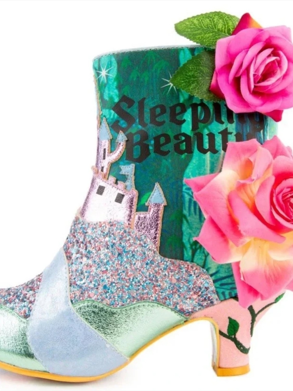 Disney Irregular Choice Princess Of Beauty Sleeping Boots Eu 39